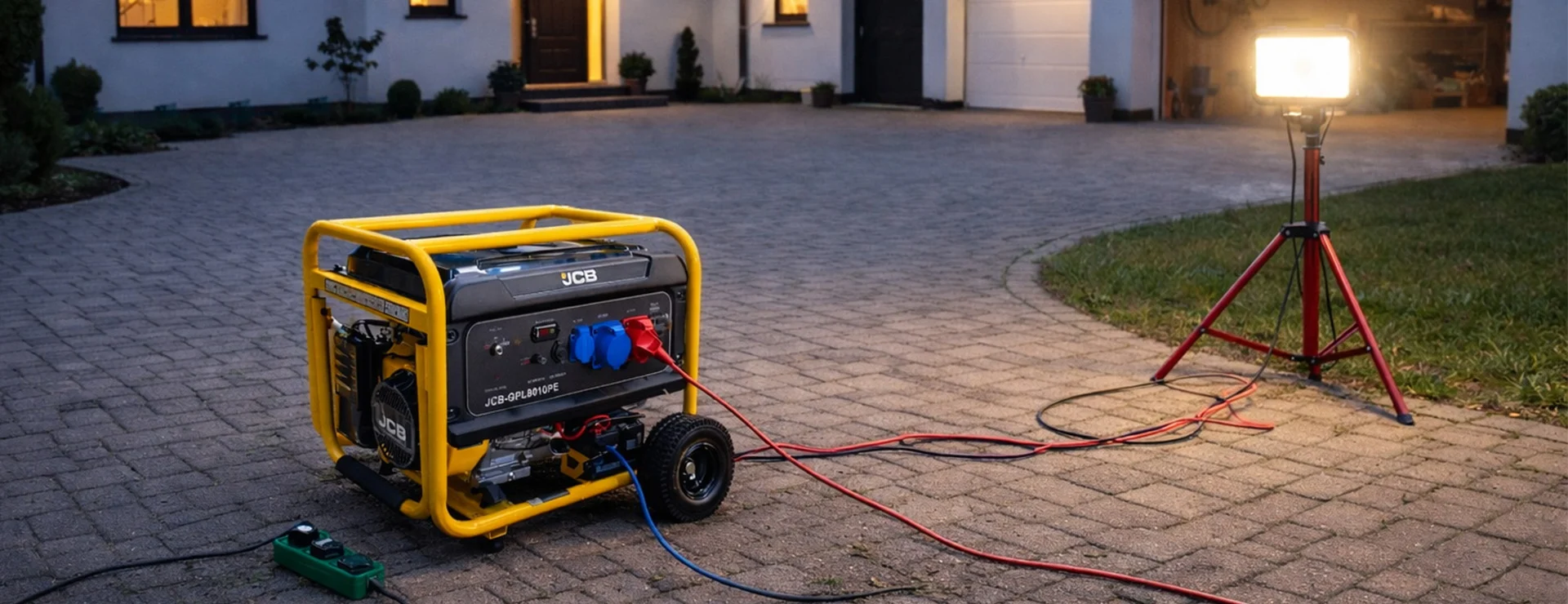 Agregat Prądotwórczy Spalinowy JCB